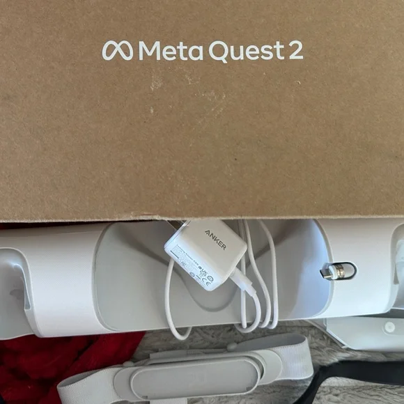 Meta Quest 2 VR Headset w/Controllers & Accessories - Picture 3 of 9